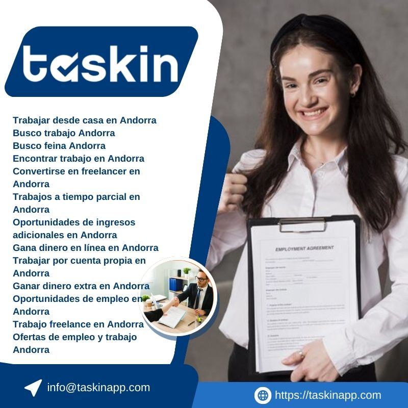 Trabajar Desde Casa En Andorra | Taskinapp.com
